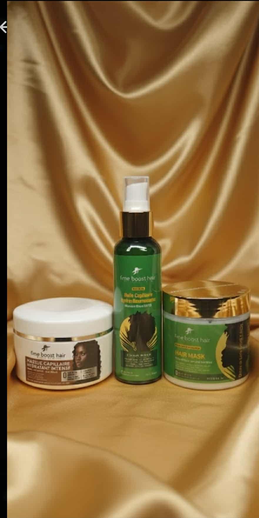 5-Minute Moisture & Growth Boost Hair Combo, 5- Minute d'hydratation et Pousse Cheveux Combo