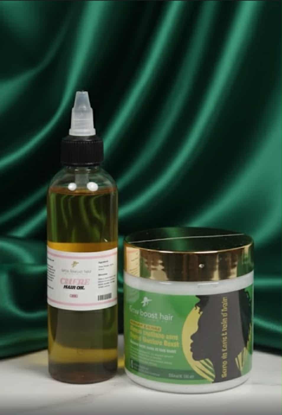 Breakage stop, Boost Growth Rosemary&Cloves Combo, Pousse huile et creme hydrantante